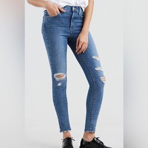 Levi's 720 High Rise Super Skinny Jeans W25